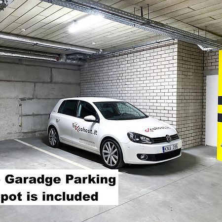 Cohost I Oldtown 60M2 Apt W-Garage Parking, Balcony & Self Check-In VNO Dış mekan fotoğraf